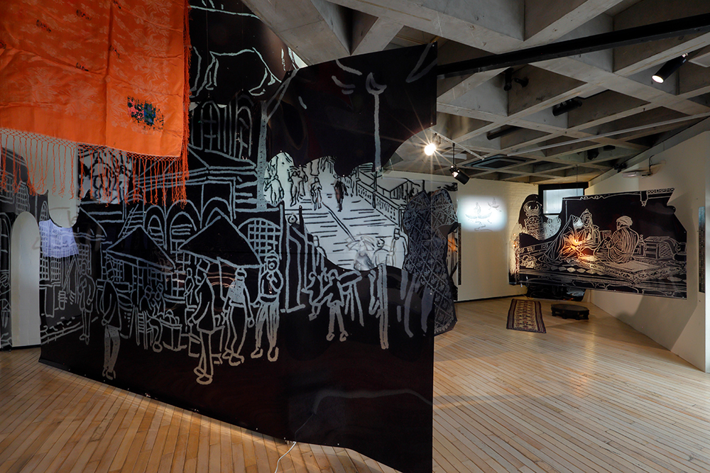 山田寅次郎展_会場風景
